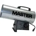 Master 18-7/64" x 7-7/64" x 13" Forced Air Heater with 1100 sq. ft. Heating Area