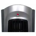 Dayton Electric Pedestal Heater, Fan Forced, 120VAC, 5118 / 3071 BTU, Gray