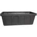 Eagle Uncovered, Polyethylene IBC Containment Sump; 373 gal. Spill Capacity, No Drain Included, Black