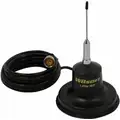CB Antenna, 36 in Antenna Length, Black, 26 to 30 MHz, 300 W Power Rating