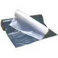 Ability One Plastic Sheeting Roll, 100 ft. Length, 10 ft. Width, Polyethylene, 6 mil Thickness