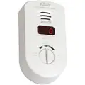 3" x 5-39/64" x 1-1/2" Carbon Monoxide Alarm with 85dB @ 10 ft. Audible Alert; 110VAC/DC