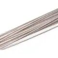 Plastic Welding Rod: ABS, Round, 3/16 in x 48 in, White, 1 lb, 22 PK