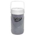 Quality Resource Group 1/2 gal. Beverage Cooler, Gray with White Lid