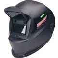 Passive Welding Helmet, 10 Lens Shade, 3.86" x 2.09" Viewing AreaBlack