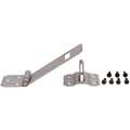 Conventional Adjustable Staple Hasp, 1-3/32"H x 1-1/2"W x 3-1/2"L, Natural Finish