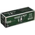 Dogipot 8 oz. Extra Heavy Pet Waste Bags, Green, Coreless Roll of 10