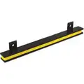 Magnetic Tool Holder: Black, 3/4 in Overall Wd, Mounting Hole, 1 5/8 in Overall Ht