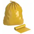 Trash Bag,45 Gal.,Yellow,PK75