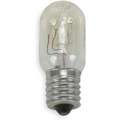 GE Lighting 25 Watts Incandescent Lamp, T8, Intermediate Screw (E17), 195 Lumens, 2700K Bulb Color Temp., 1 EA