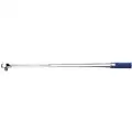 Westward Micrometer Torque Wrench, Foot-Pound, Drive Size 3/4", Torque Range 120 ft.-lb to 600 ft.-lb
