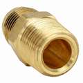 Male Connector: For 1/2 in Tube OD, 3/8 in Pipe Size, Flared x MNPT, 1 19/32 in Overall Lg, 10 PK