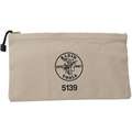 Canvas Zipper Bag, 12"X7-1/2"