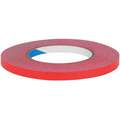 Bag Sealing Tape,PVC,Red,3/8In