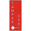 Spill Kit Tamper Seal Label, Tamper Seal Legend, 7" Height, 2" Width