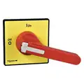 Square D 90Mm X 90Mm Red+Yellow Oper 4Hole Mtg