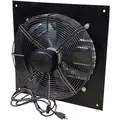 1/4 HP 20"-Dia. 115VACV Shutter Mount Exhaust Fan, 22" Square Opening Required