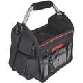 Polyester, General Purpose, Tool Tote, Number of Pockets 18, 12-1/2" Overall Height
