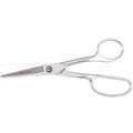 Heritage Carpet Shears, Carpet and Heavy Fabric, Offset, Right Hand, Nickel Chrome, Length of Cut: 2-3/4"