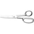 Heritage Carpet Shears, Carpet and Heavy Fabric, Offset, Right Hand, Nickel Chrome, Length of Cut: 3"