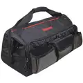 Westward Polyester, General Purpose, Wide-Mouth Tool Bag, Number of Pockets 11, 14" Overall Height