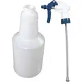 Impact Clear/Blue Polypropylene/Polyethylene Trigger Spray Bottle, 24 oz., 1 EA