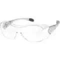 Oxulux OTG Anti-Fog, Scratch-Resistant Safety Glasses , Clear Lens Color