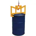 Vertical Drum Lifter, Manual, 1,000 lb Load Capacity, 29" Overall Length, Steel