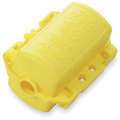 Plug Lockout, Polypropylene, 15/20A Voltage, Max. Cord Dia. 5/8 in