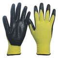 Gloves,Yellow/Black,L,10in.L,
