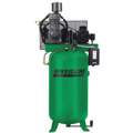 3 Phase - Electrical Vertical Tank Mounted 7.50HP - Air Compressor Stationary Air Compressor, 80 gal