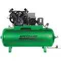3 Phase - Electrical Horizontal Tank Mounted 15.0HP - Air Compressor Stationary Air Compressor, 120