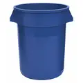 Round Container,44 Gal,24 In,