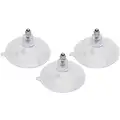Plastic, Metal Hard Hat Window Mount Kit with Works with 5LTR4 Mount, Clear