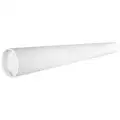 20" Circle, Paper Mailing Tube with 2-1/2" Inside Dia., White; PK 34