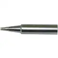 Hakko Soldering Tip: T18 Series, Chisel, 1.6 mm W, 14.5 mm Lg