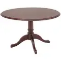 Regency Conference Table: Stationary, Round, Prestige Series, 42 in Dia, 42 in W, 30 in Ht