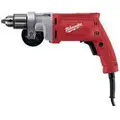 Milwaukee Drill: 1/2 in Chuck Size, Keyed, 850 RPM Free Speed, 8 A Current, 120V AC, 5.4 lb Tool Wt