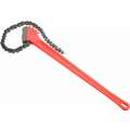 Ridgid Chain Wrench: For 7 1/2 in Outside Dia, 29 in Chain Lg, 36 in Handle Lg, Alloy Steel, Steel