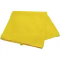 Tough Guy Medium Duty, Microfiber Cloth, Yellow, 16" x 16", PK 12