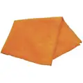 Medium Duty, Microfiber Cloth, Orange, 12" x 12", PK 12