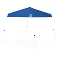 E-Z Up Canopy Tent: Canopy Tent, Polyester, Steel, 8 ft 11 in, 6 ft 5 in, 12 ft x 12 ft, 12 ft, Blue