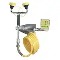 Dual Head Drench Hose, Wall Mount, 12 ft. Hose Length, Stay-Open