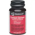 DAP Contact Cement: Weldwood Original, Gen Purpose, 3 fl oz, Bottle, Tan, Water-Resistant