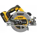 Dewalt DCS570P1 7-1/4" XR Brushless Cordless Circular Saw Kit, 20.0 Voltage, 5200 No Load RPM, Battery Included