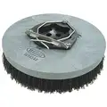 Nobles 16" Round Cleaning, Scrubbing Rotary Brush for 32" Machine Size, Black