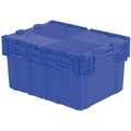 Orbis Attached Lid Container, Blue, 15-13/16"H x 27-7/8"L x 20-7/8"W, 1EA