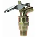 Barrel Faucet: Self-Closing, 3/4 in Male NPT, 3/4 in Outlet Connection Size, Rigid