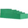 Green Pallet Jack Magnet Wedge, Molded Eurathane, For Use With: All Pallet Jacks