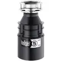Garbage Disposal, 1/2 HP, 26 oz. Grinding Chamber Capacity, 120 Voltage, 1-1/2" Connection Drain